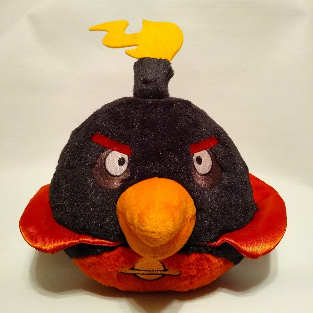 Angry Birds Space Bomb Plush Stuffed Toy 10"